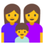 👩‍👩‍👦